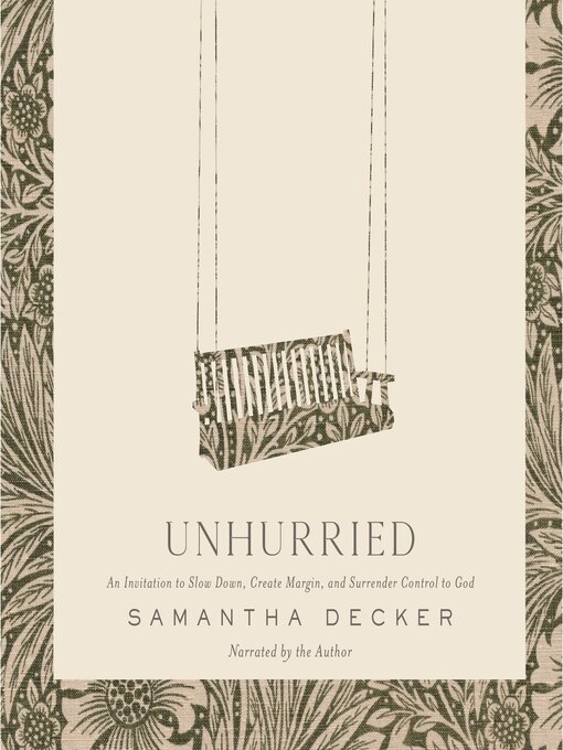 Cover image for Unhurried
